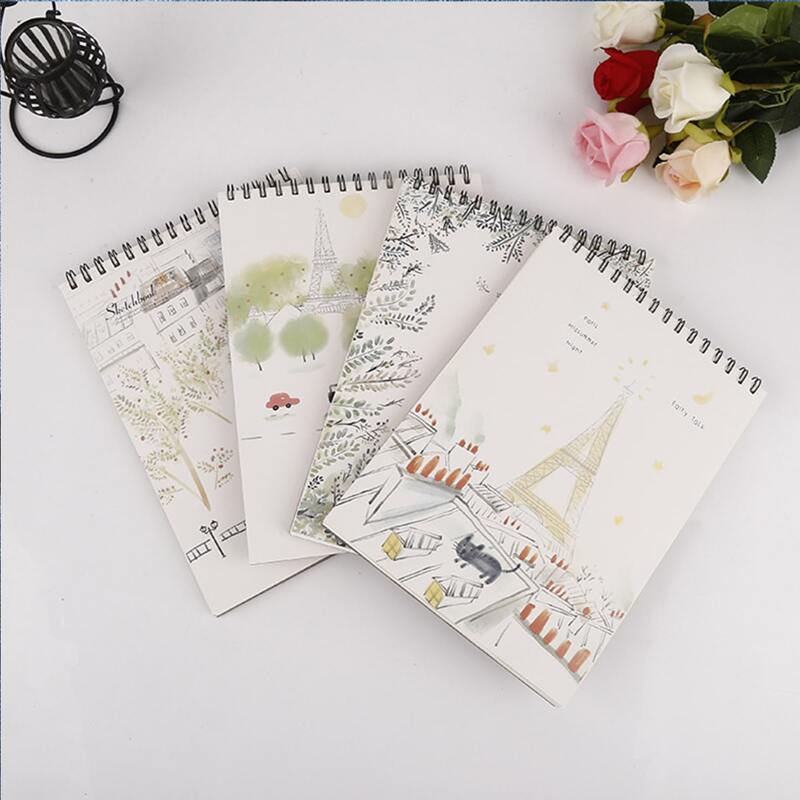 

1pc Cartoon Graphic Notebook, Multicolor
