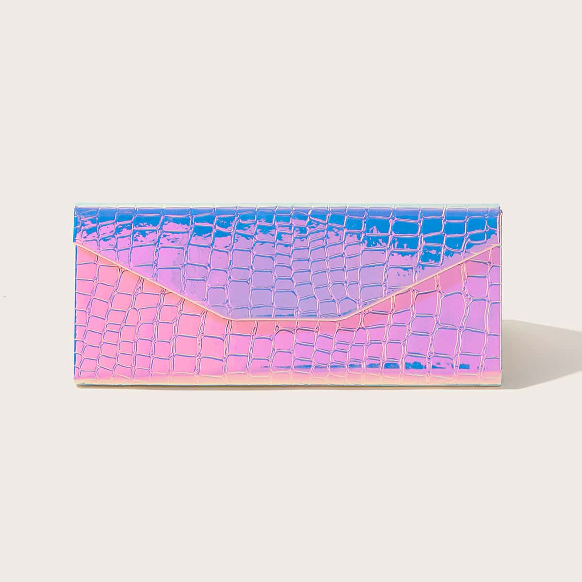 

Croc Embossed Glasses Case, Multicolor