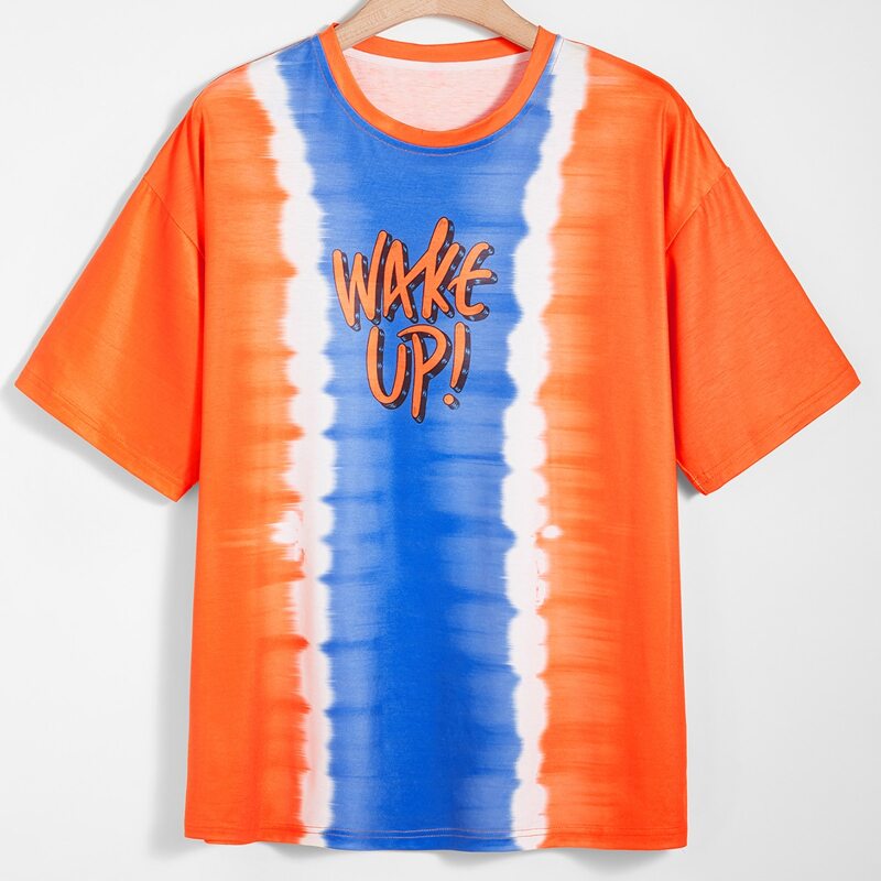 

Guys Slogan Graphic Tee, Multicolor