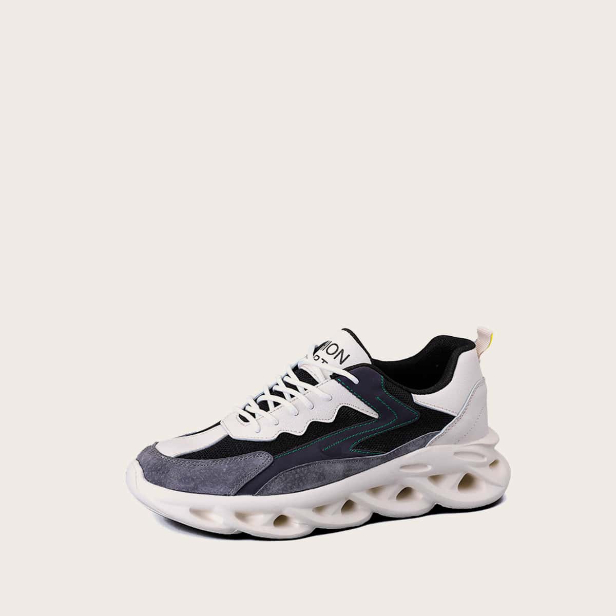 

Guys Lace-up Front Wide Fit Sneakers, Multicolor