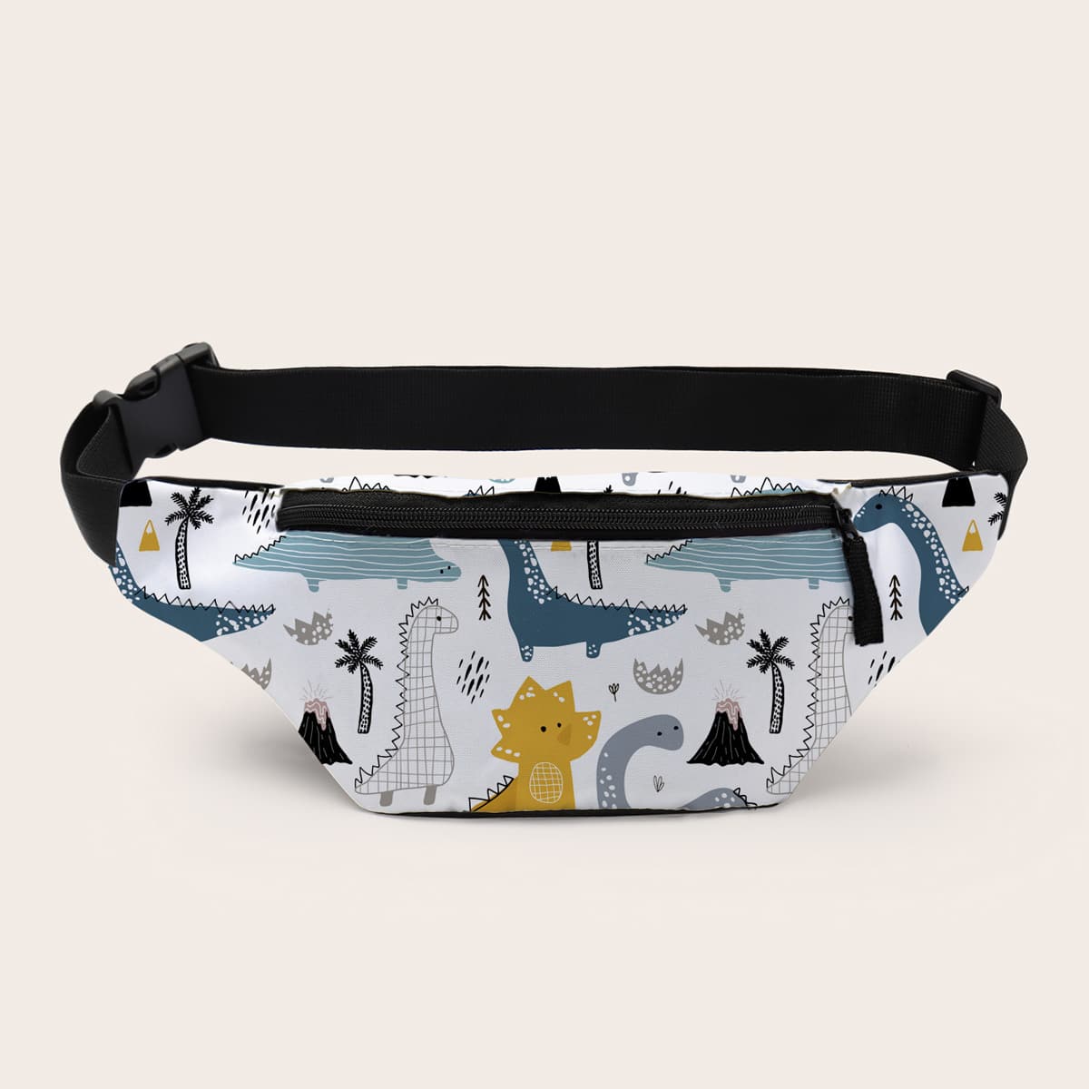 Image of Dinosaur Pattern Bum Bag