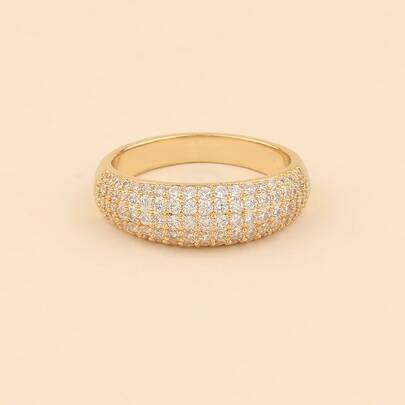 Rhinestone Decor Ring