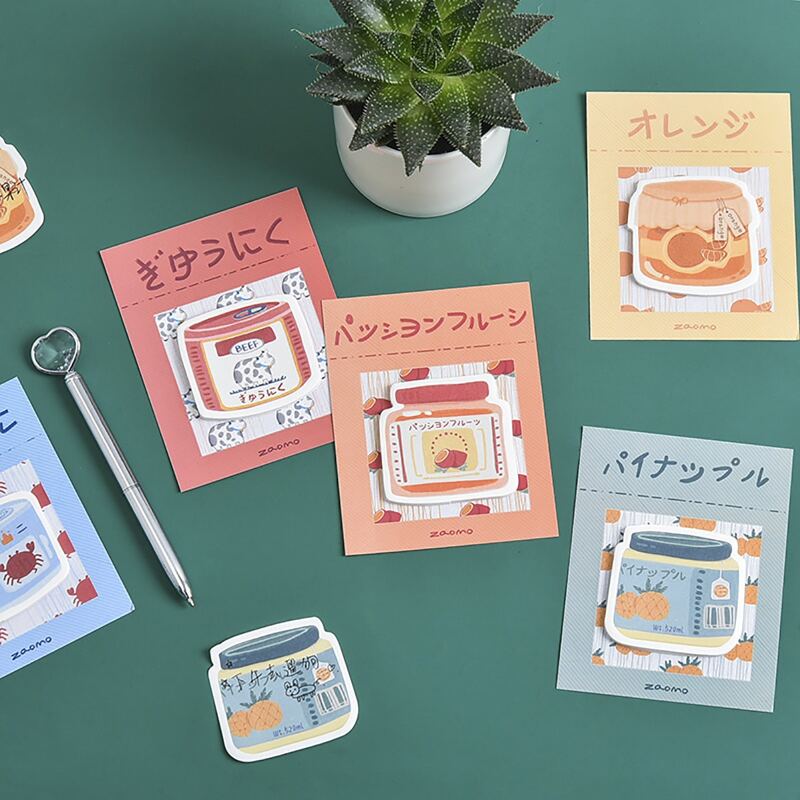 

2packs Can Pattern Random Sticky Note, Multicolor