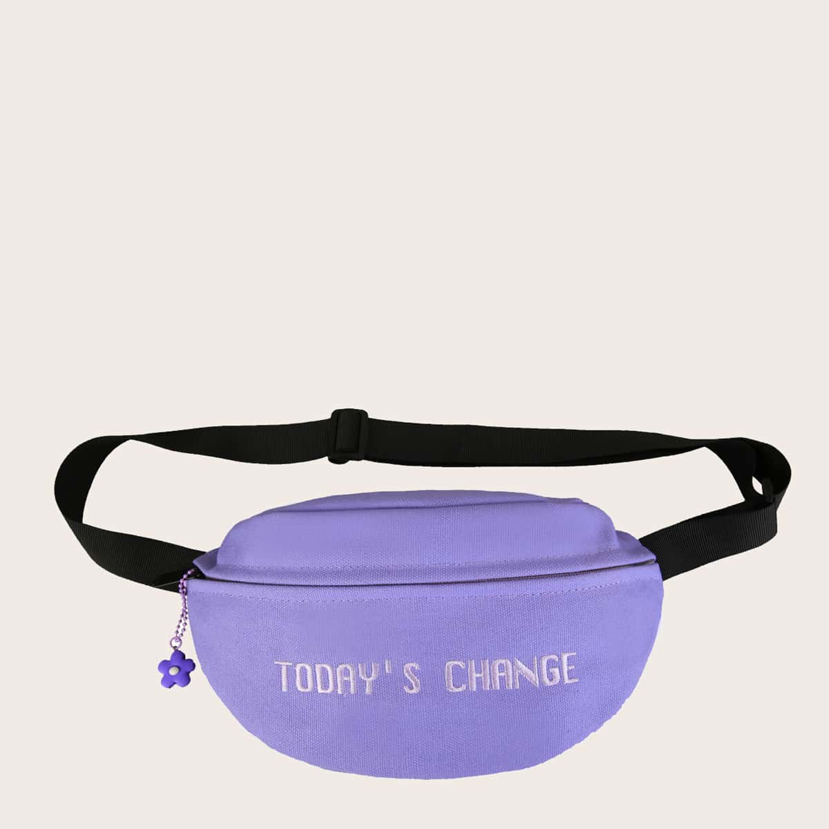 

Letter Graphic Fanny Pack, Purple
