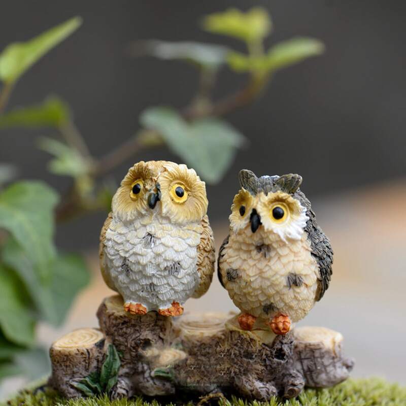 

1pc Owl Decorative Object, Multicolor