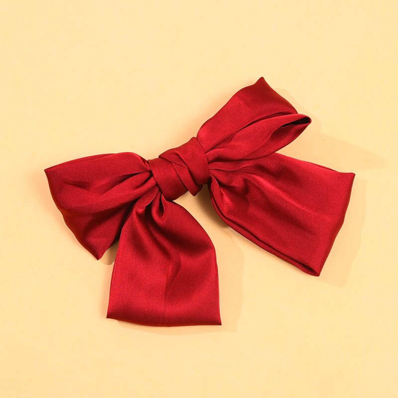 

Bow Design Hair Clip, Red