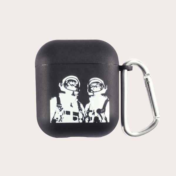 

Astronaut Print AirPods Case, Black