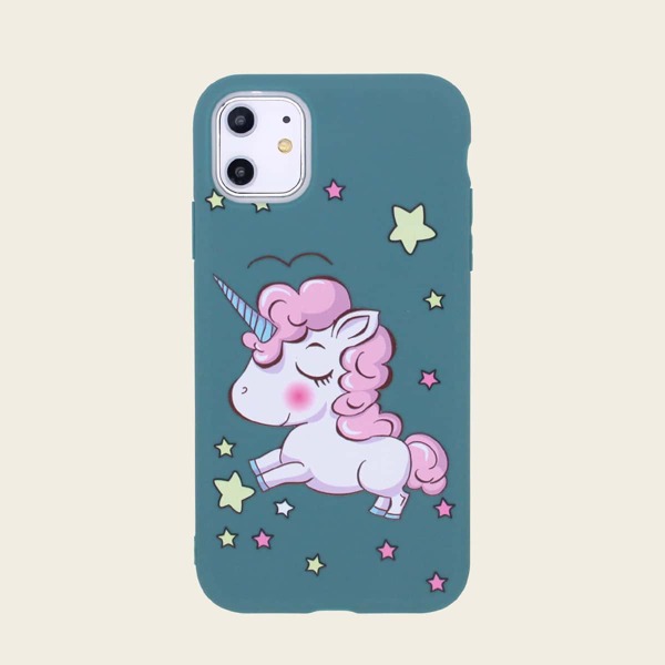 

Unicorn Print iPhone Case, Multicolor