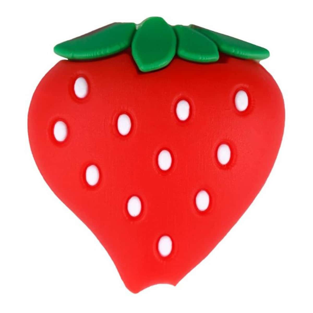 

Strawberry Design Data Line Protector, Red