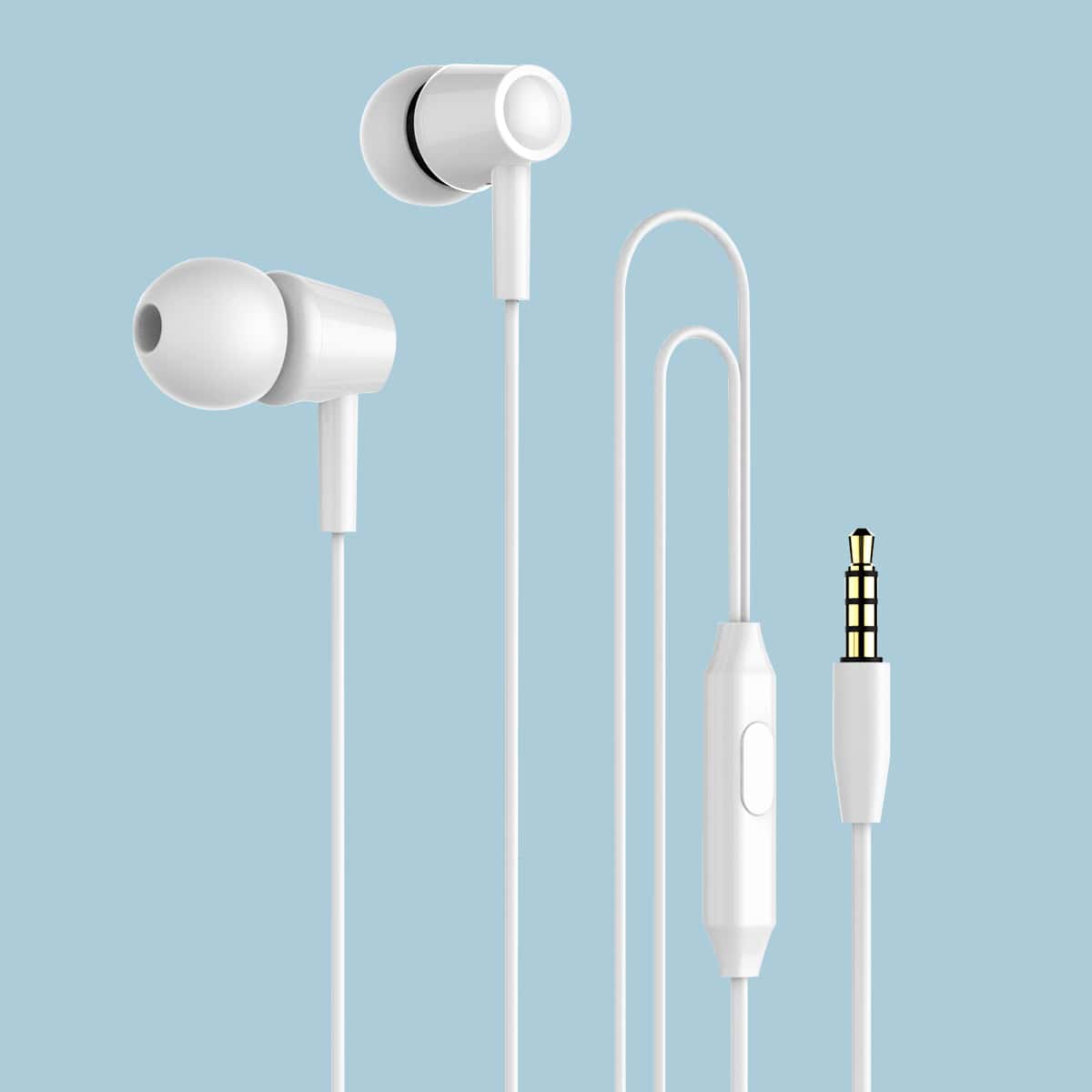 

In-ear Wired Earphone, White