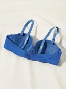 藍色胸罩 - 藍色 - 查看 2