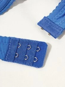 藍色胸罩 - 藍色 - 查看 3