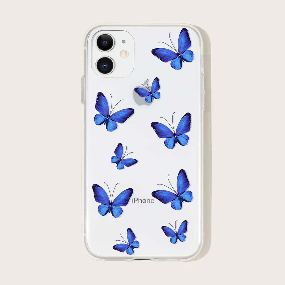 

1pc Butterfly Print iPhone Case