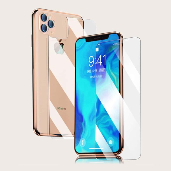 

1pc Phone Front Film & 1pc Back Film & 1pc Lens Film