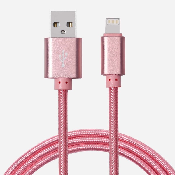 

1pc iPhone Data Cable, Pink