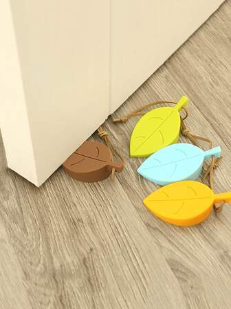 1 قطعة سيليكون الأطفال مكافحة قرصة سدادة باب عشوائي