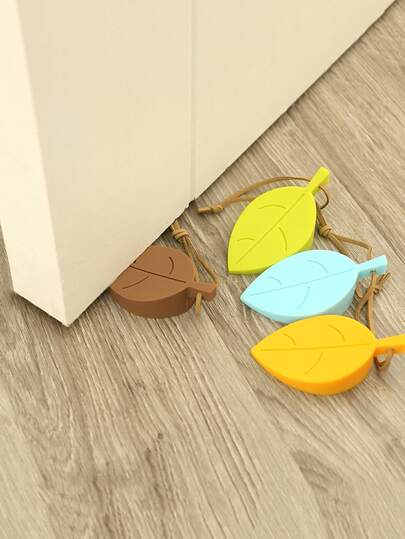 1 قطعة سيليكون الأطفال مكافحة قرصة سدادة باب عشوائي