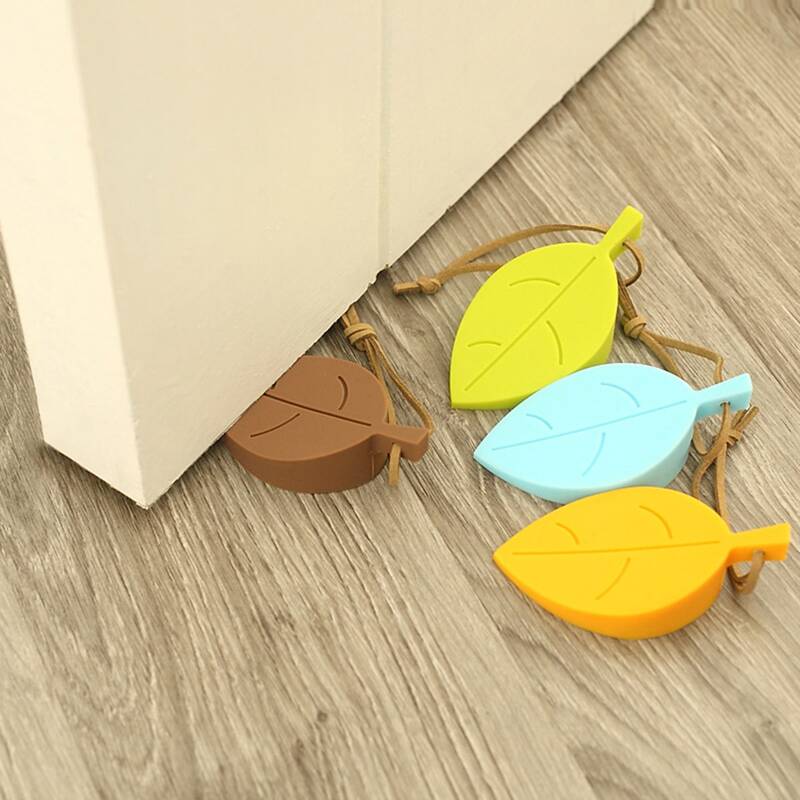 

1pc Silicone Children Anti-pinch Random Door Stopper, Multicolor