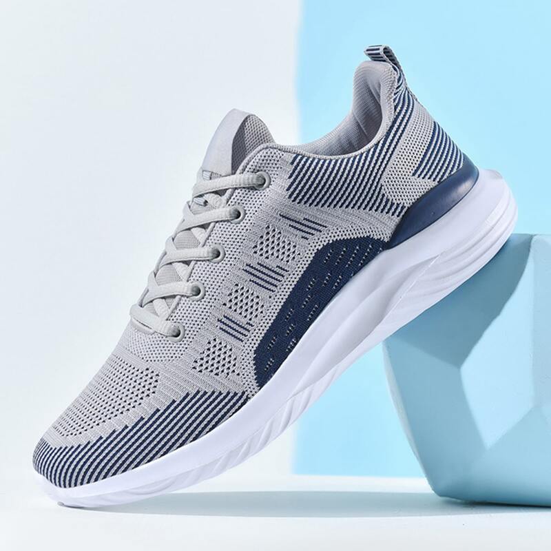 

Guys Lace-up Front Colorblock Sneakers, Grey