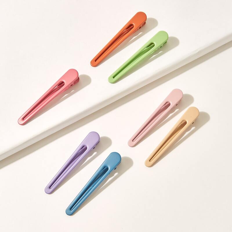 

7pcs Colorful Hair Clip, Multicolor