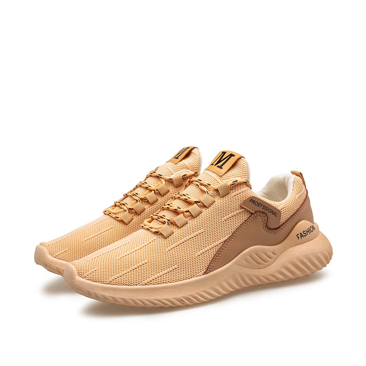 

Guys Lace-up Low Cut Sneakers, Yellow