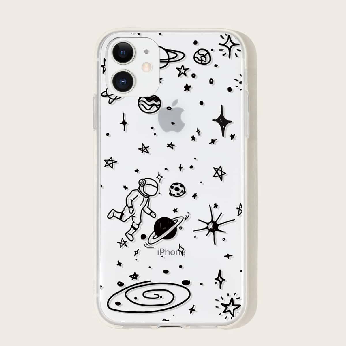 

Astronaut Print iPhone Case