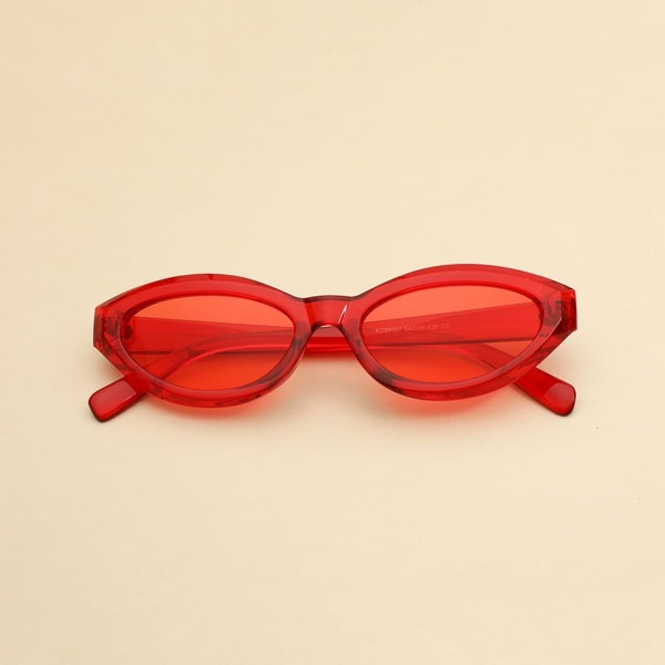 

Acrylic Frame Sunglasses, Red