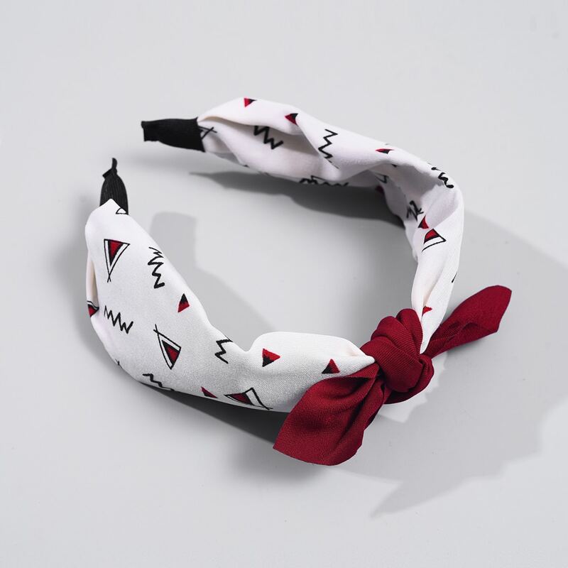 

Geometric Pattern Hair Hoop, Multicolor