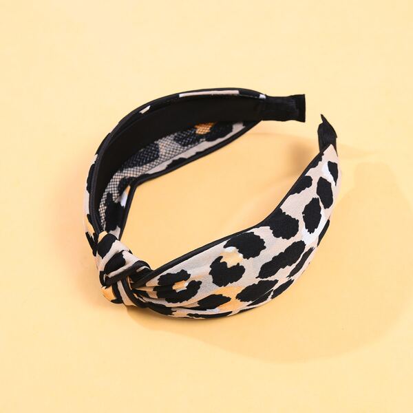 

Leopard Pattern Hair Hoop, Multicolor