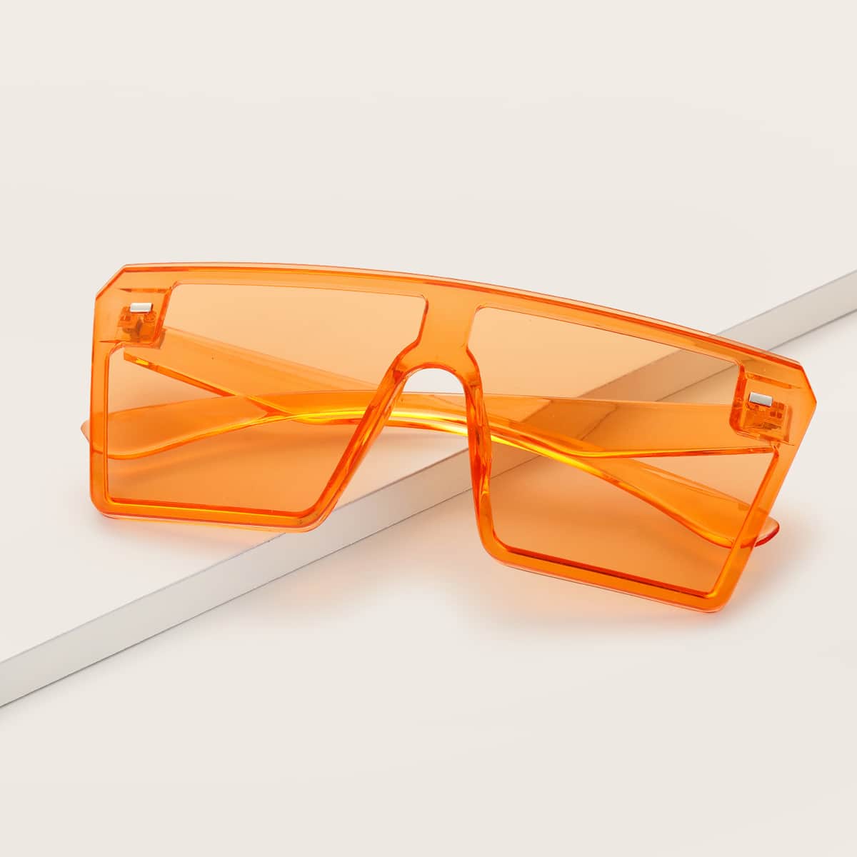 

Flat Top Shield Sunglasses
