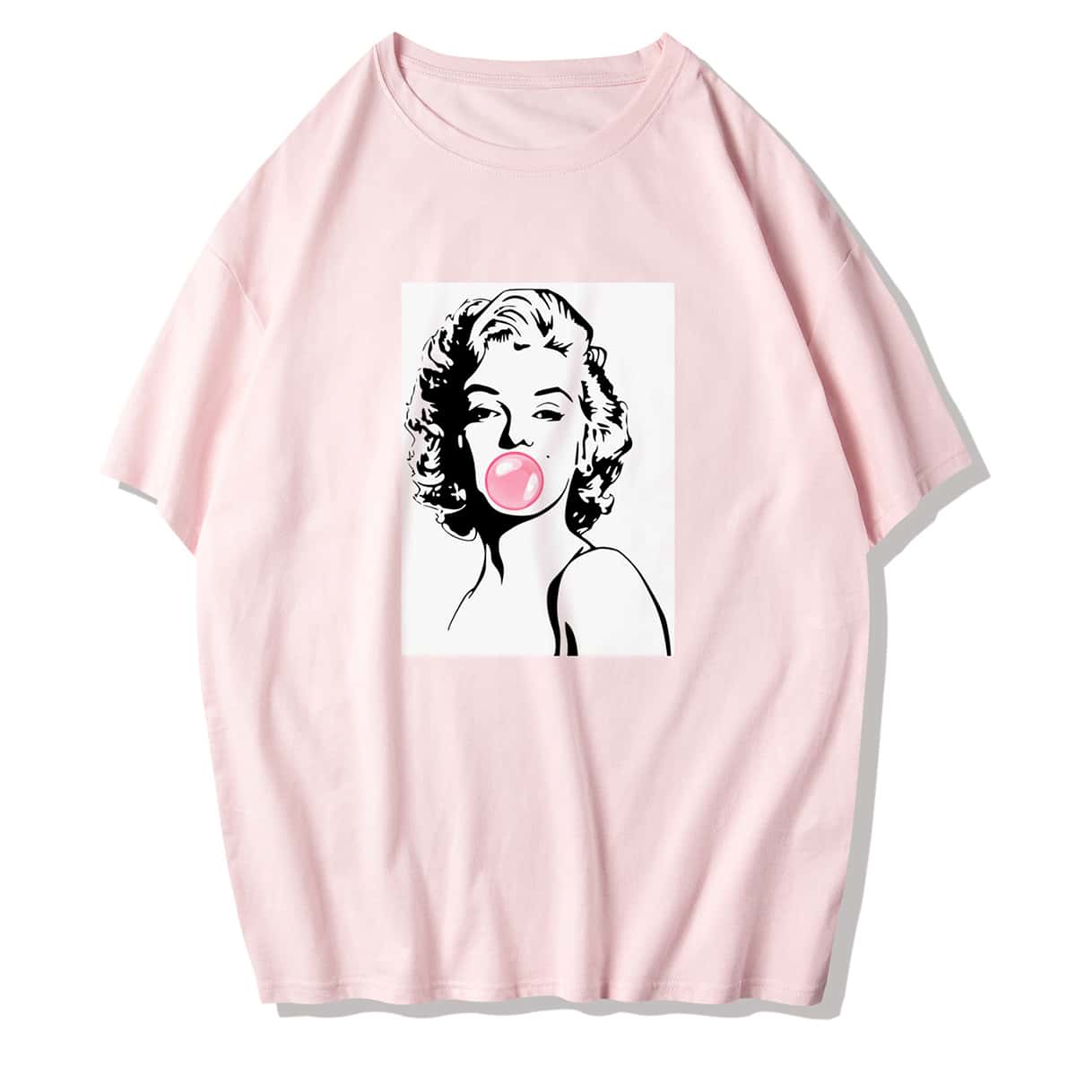 

Guys Figure Graphic Tee, Pink