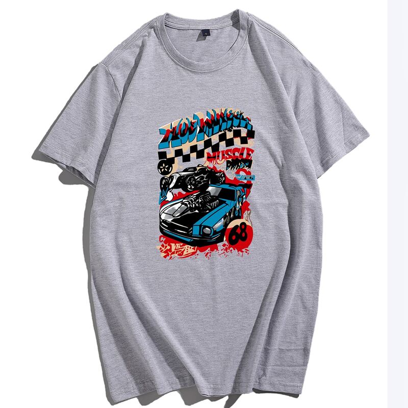 

Guys Letter & Graphic Drop Shoulder Tee, Grey