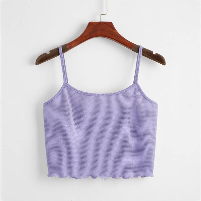 

Lettuce Trim Cami, Purple