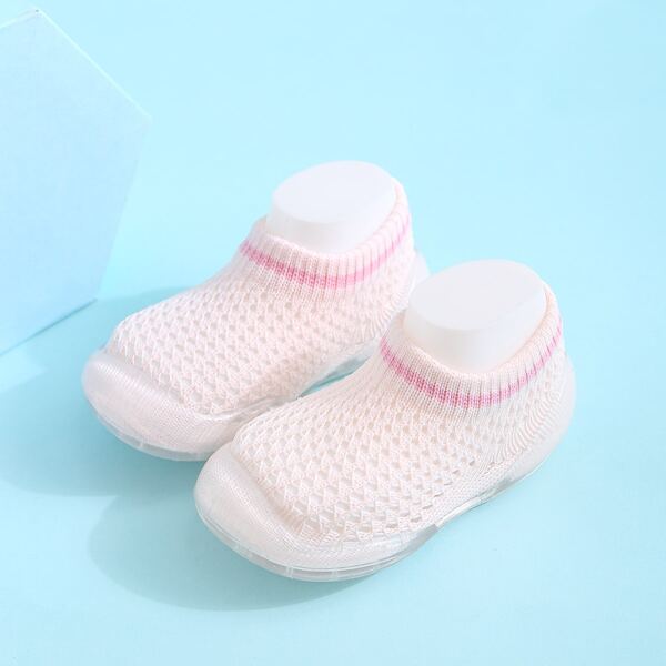 

Baby Girl Knit Slip On Sneakers, Pink