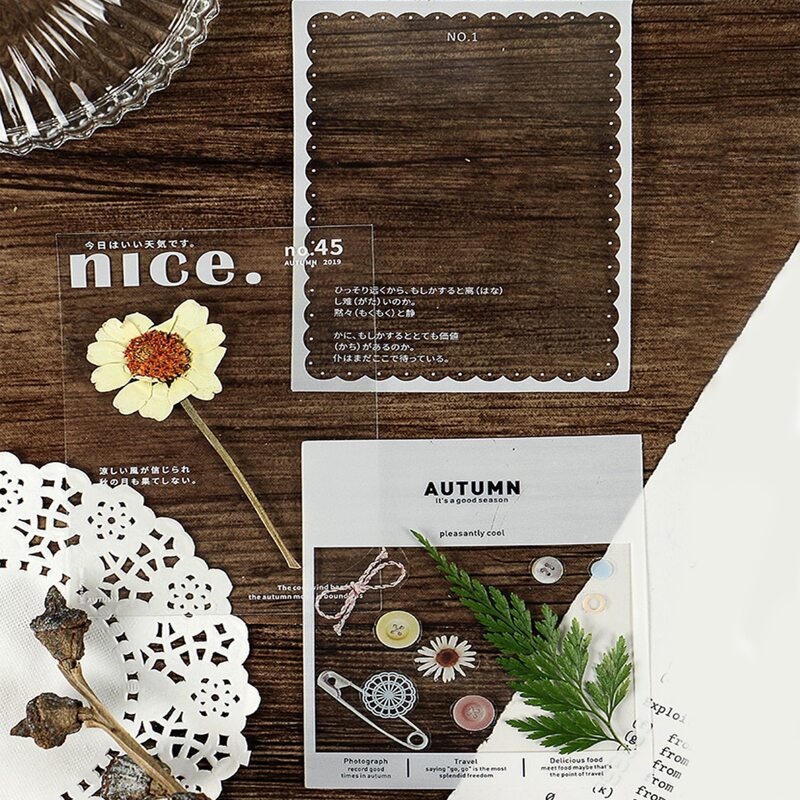 

2pack Simple Art Frame Design Random Sticker, Multicolor