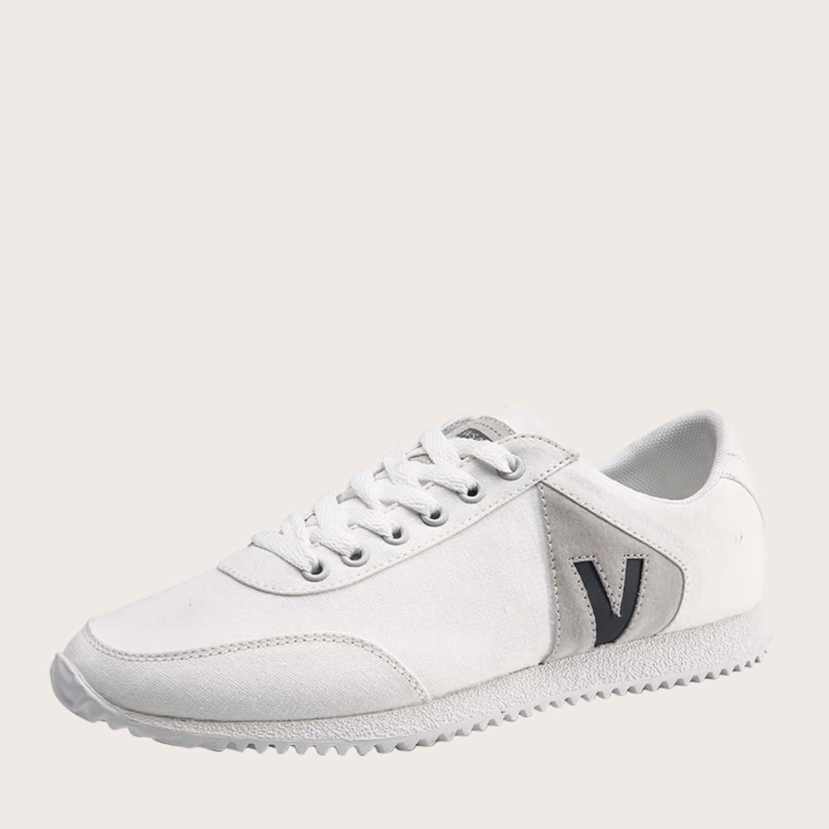 

Guys Lace-up Front Sneakers, White