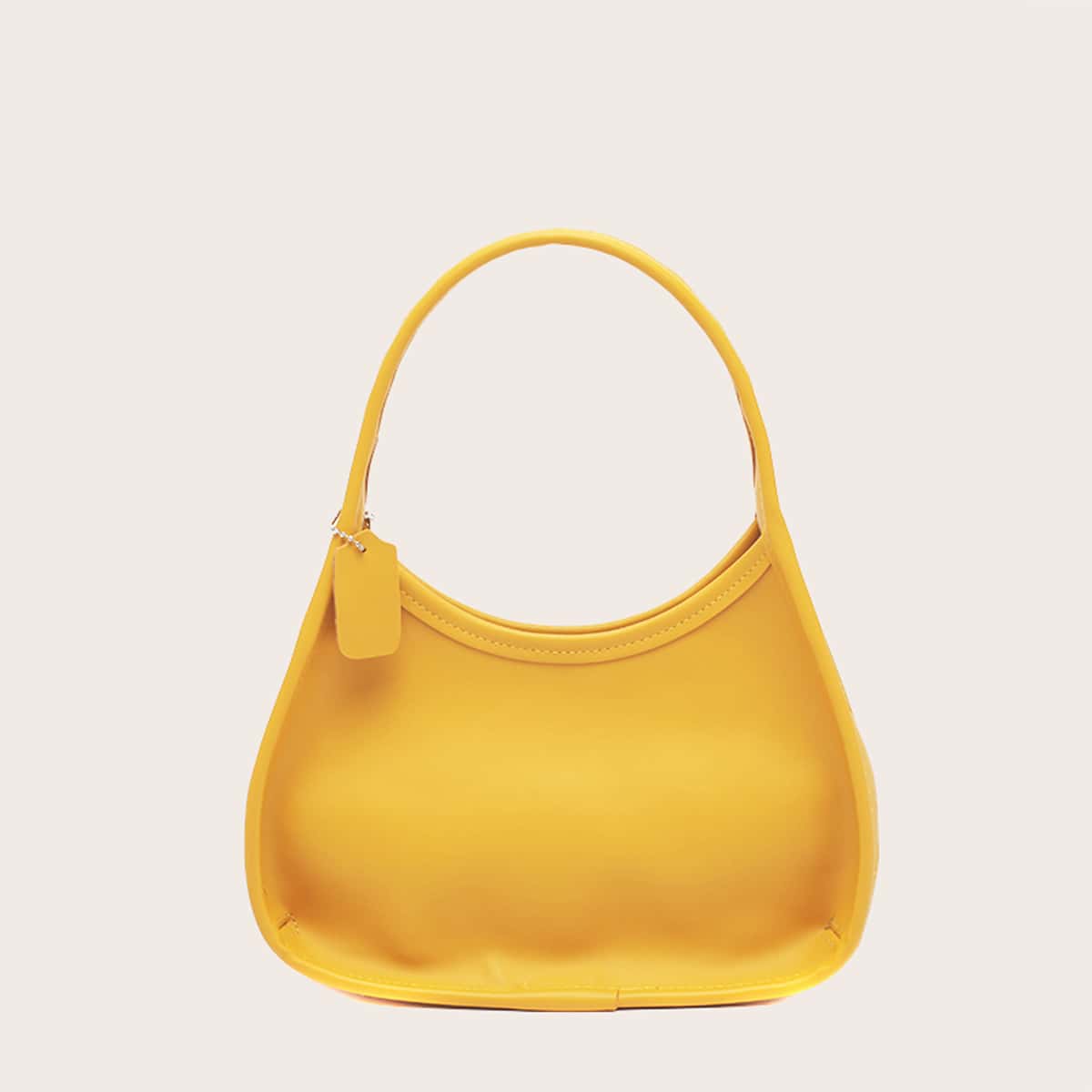 

Solid Tote Bag, Yellow