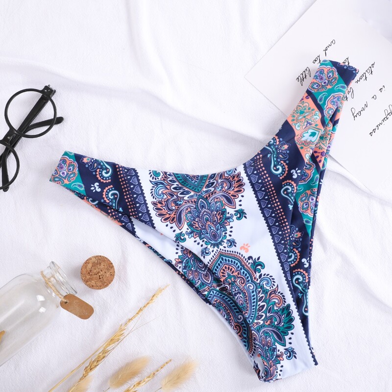 

Tribal High Cut Bikini Panty, Multicolor