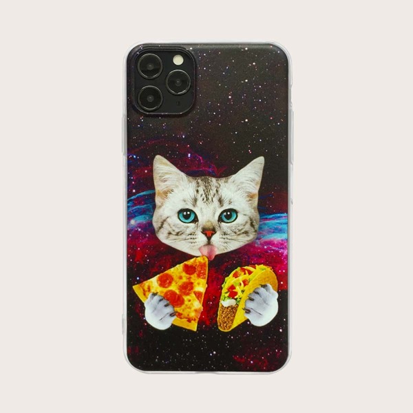 

Cat Print iPhone Case, Multicolor