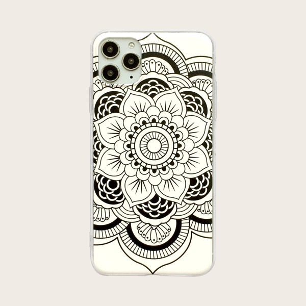 

Lotus Print iPhone Case, Multicolor