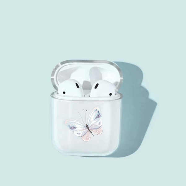 

Чехол для AirPods с принтом бабочки