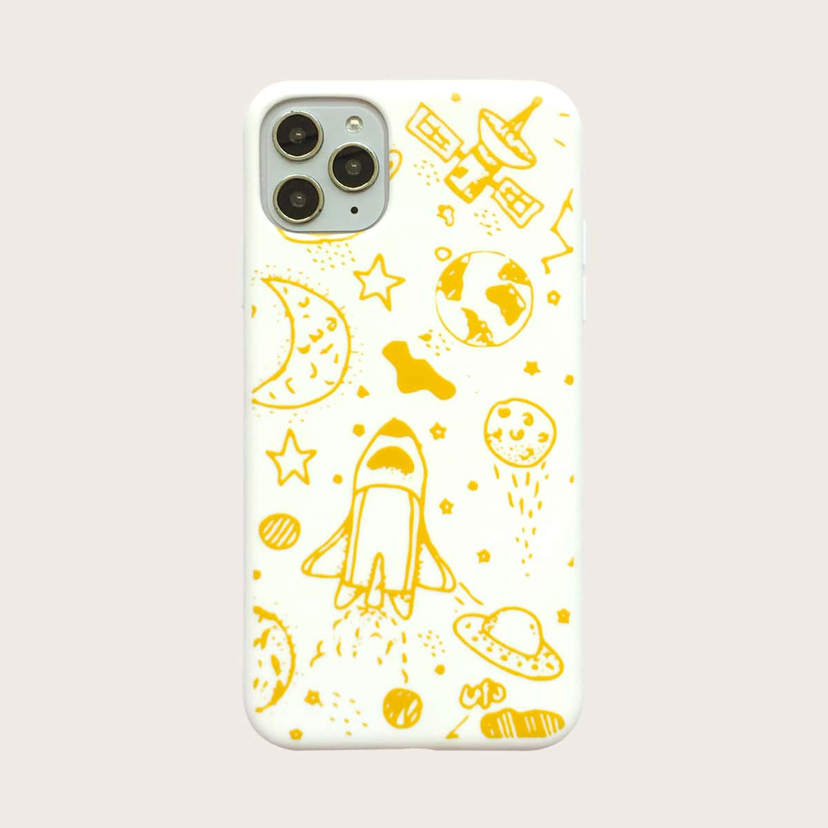 

Planet Print iPhone Case, Multicolor