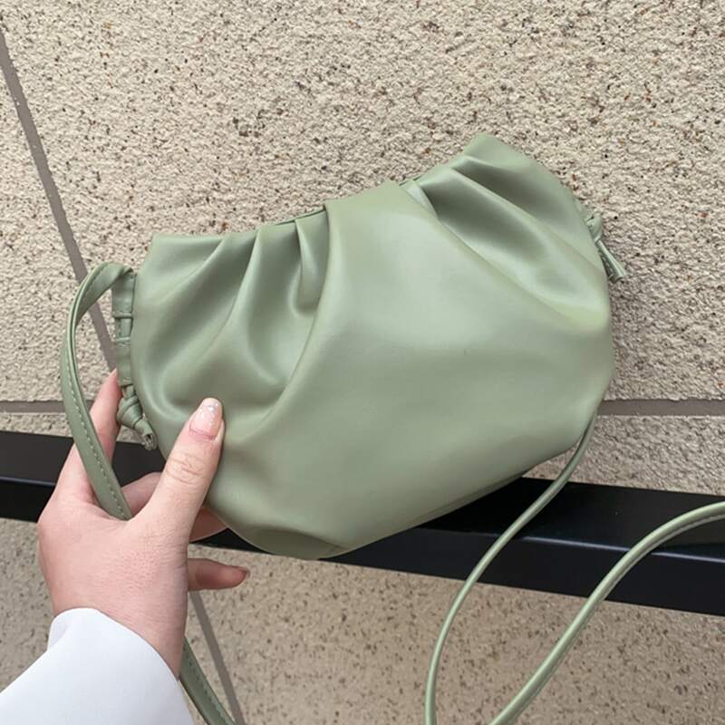 

Solid Cloud Bag, Green