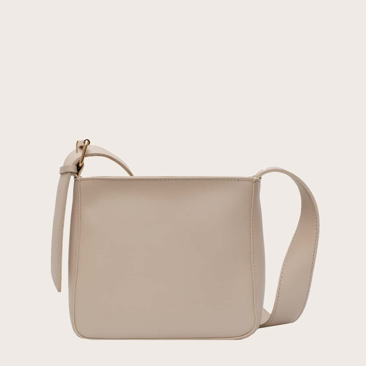 

Minimalist Crossbody Bag, Beige
