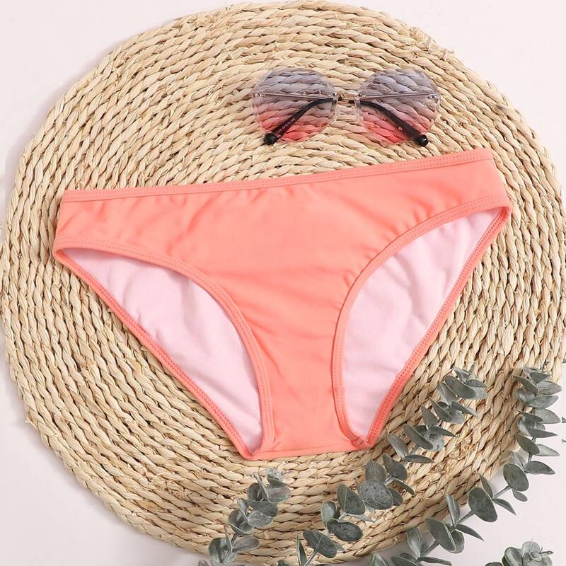 

Solid Bikini Panty, Orange