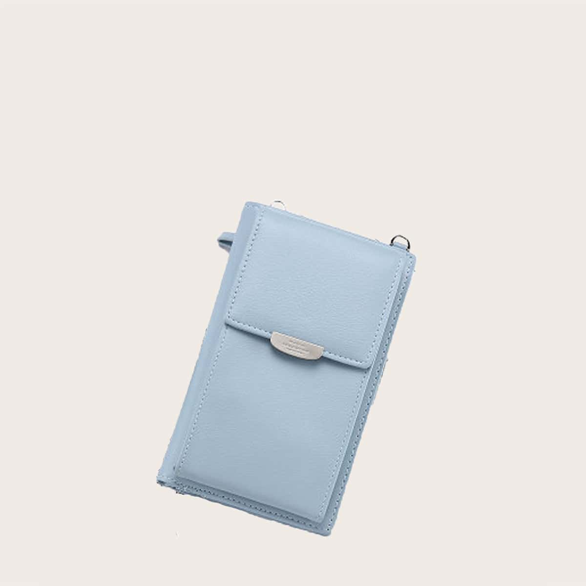 

Minimalist Purse With Card Holder, Blue