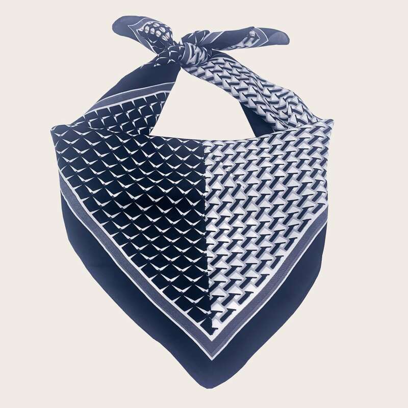 

Guys Geo Pattern Bandana, Navy