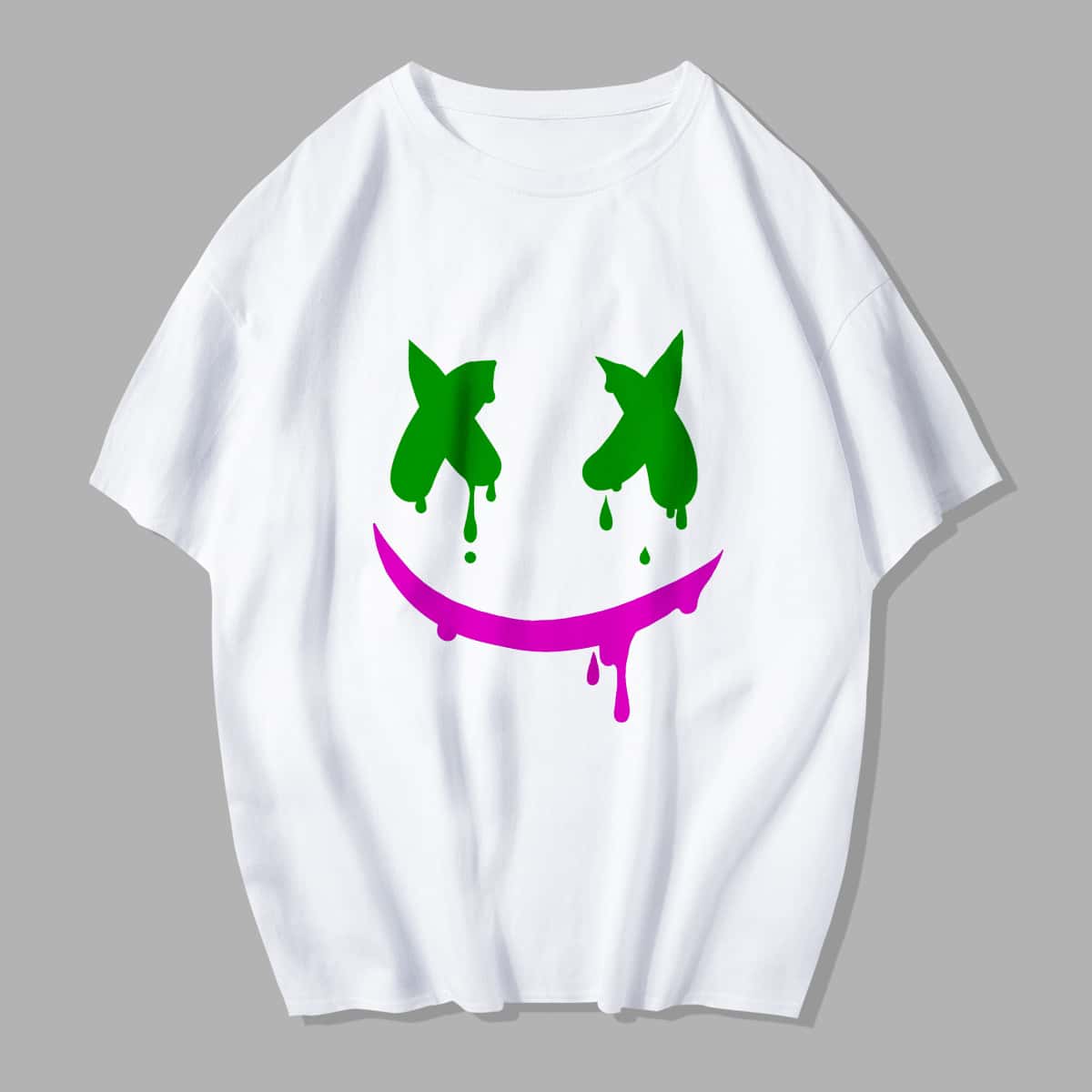 

Guys Halloween Graphic Print Tee, White