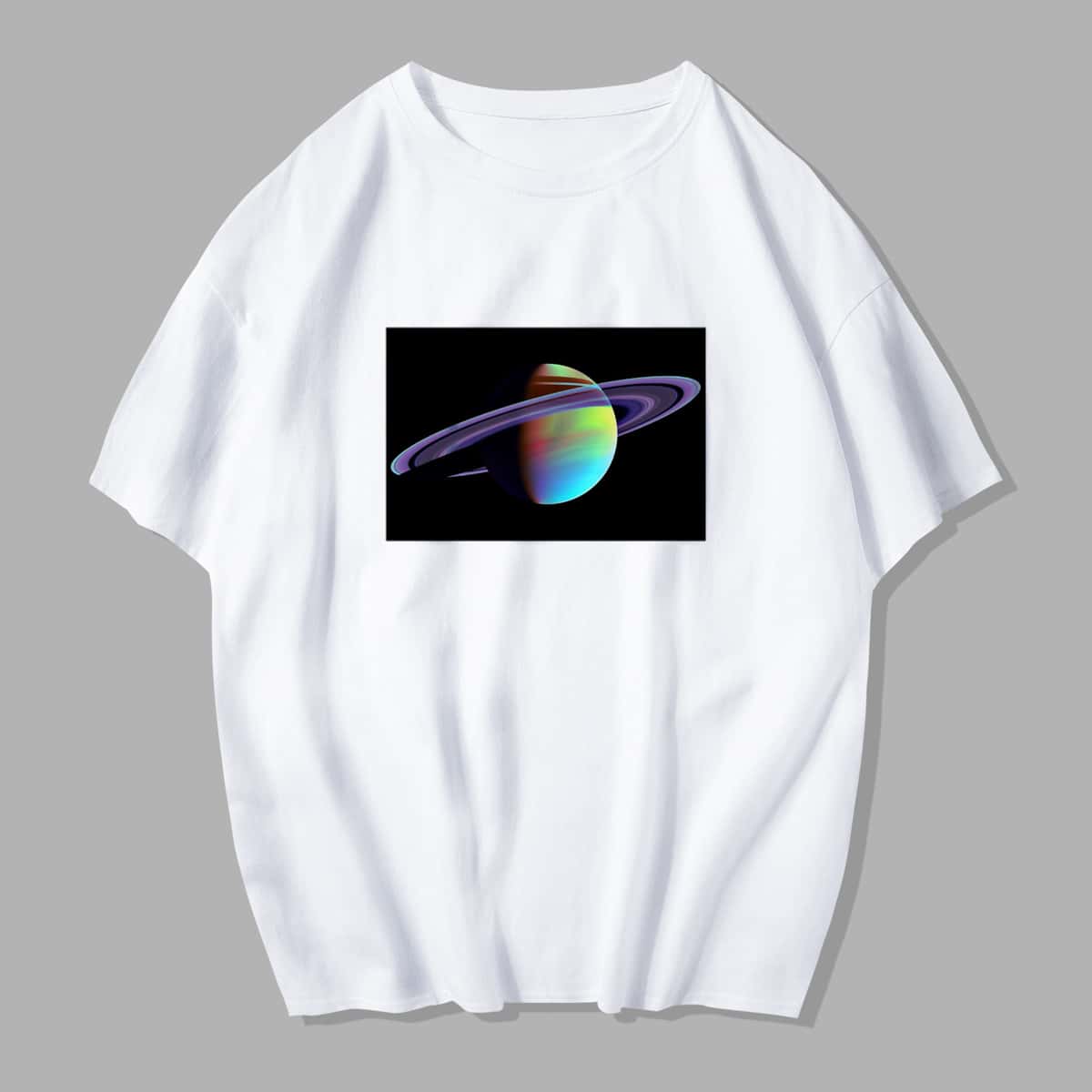 

Guys Planet Graphic Tee, White