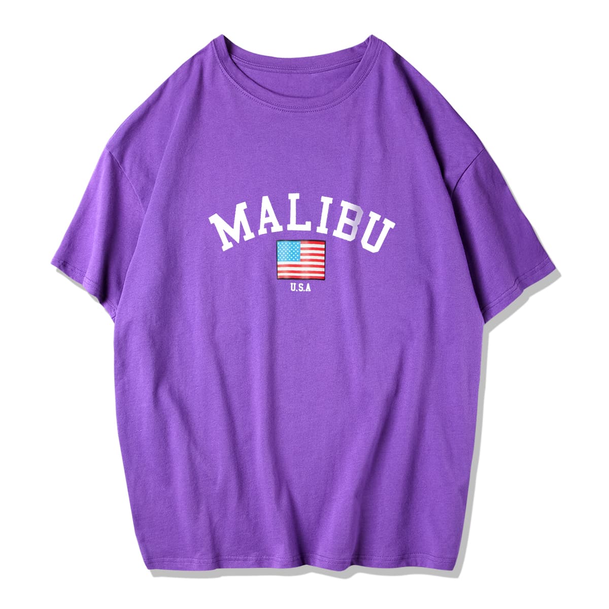 

Guys American Flag Graphic Tee, Purple